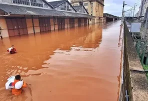 Nível do Guaíba baixa 8 cm e água para de avançar nas ruas de Porto Alegre