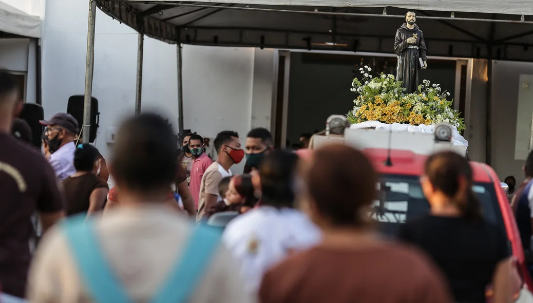 Concentração aconteceu no Santuário de São Francisco de Assis