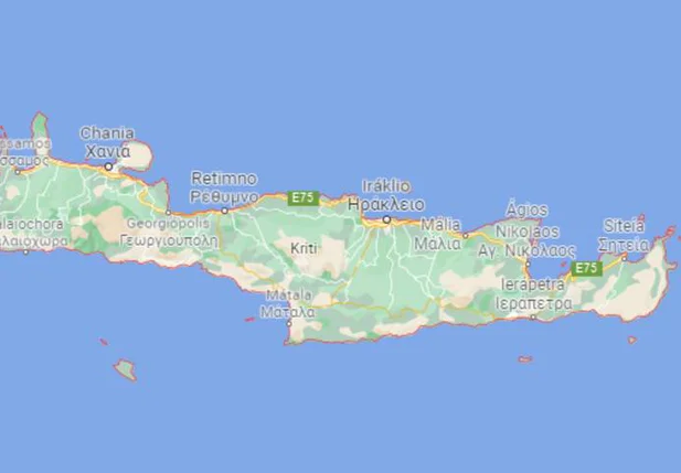 Terremoto de magnitude 5,7 atinge a ilha de Creta