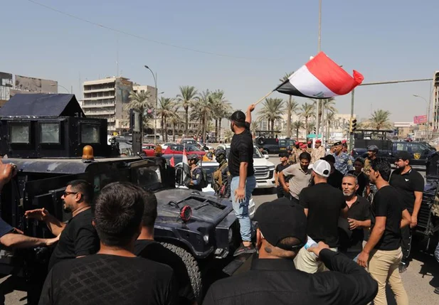 Manifestações no Iraque