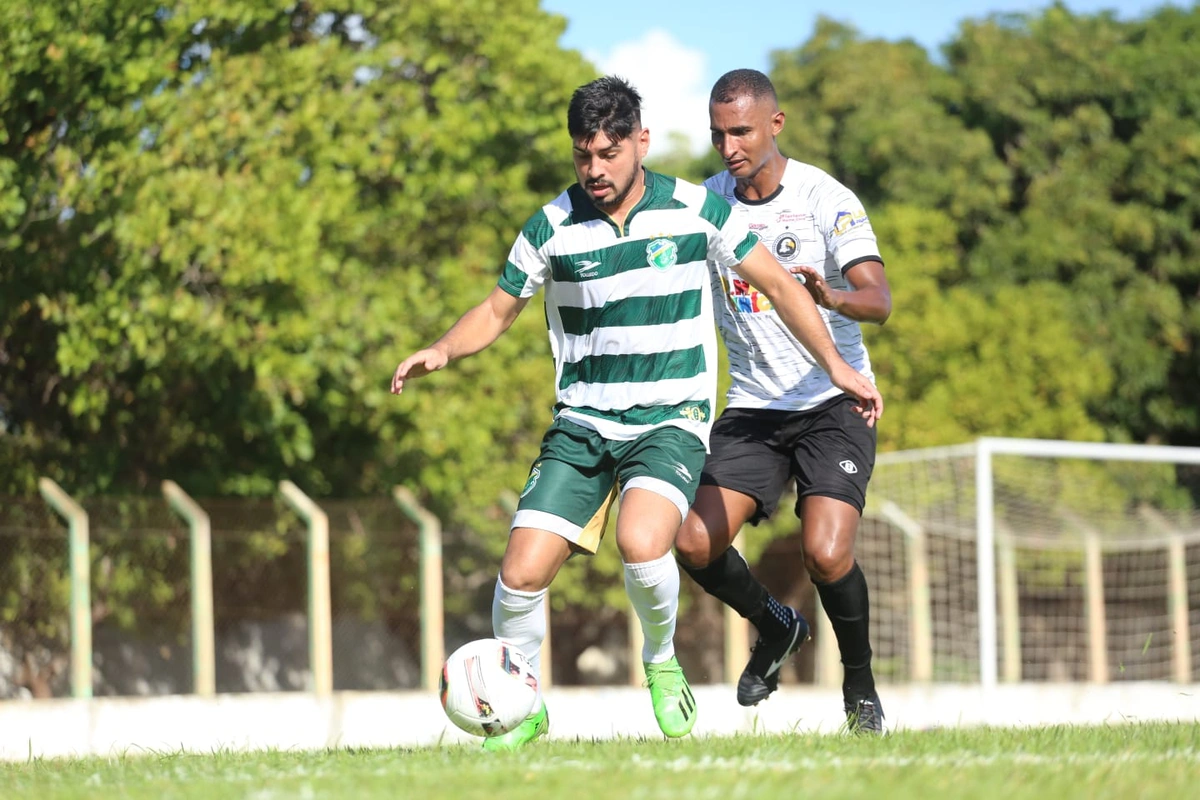 Giovanni marcou o primeiro gol do Altos no Campeonato Piauiense