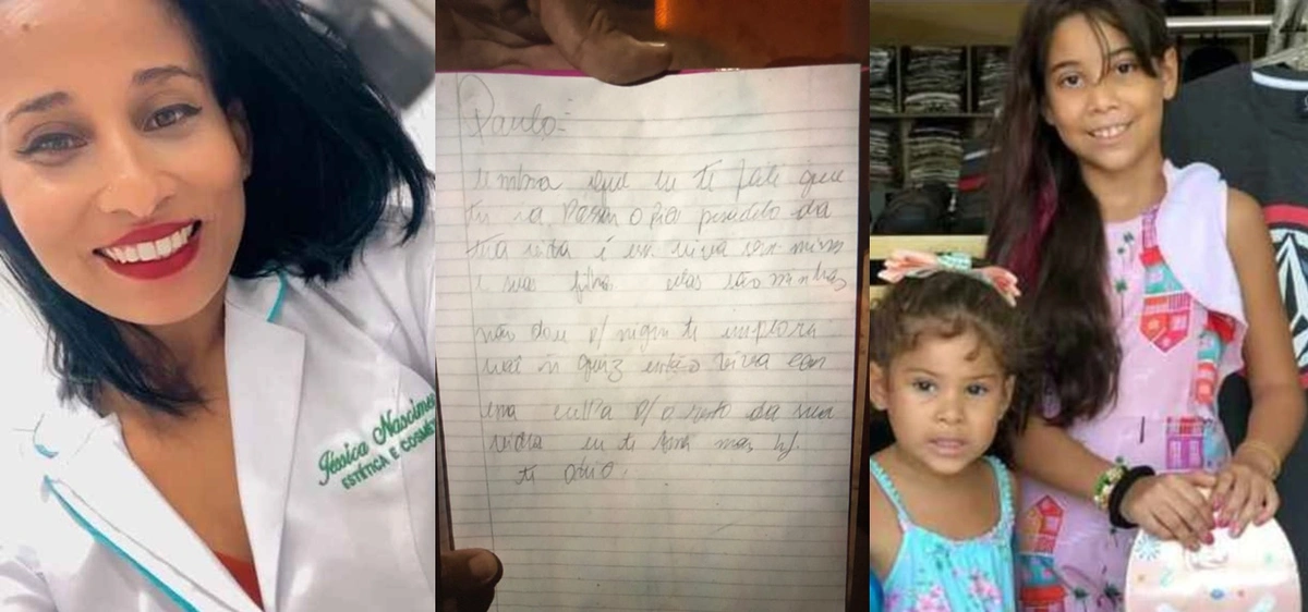 Mãe que matou filhas em Parnaíba deixou carta de despedida