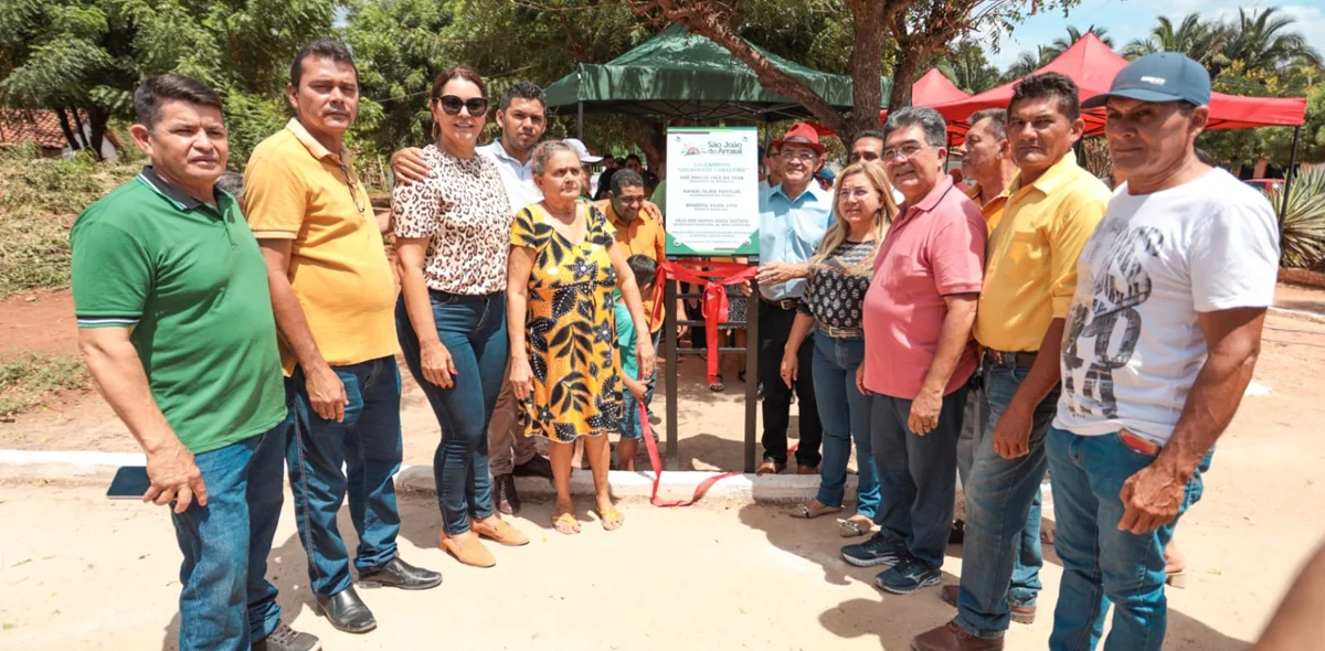 Prefeitura realiza inaugurações no aniversário de São João do Arraial