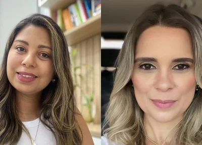 Psicólogas Ana Alves de Sousa e Larisse Melo