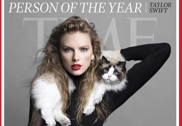 Taylor Swift foi eleita "pessoa do ano" pela revista Time
