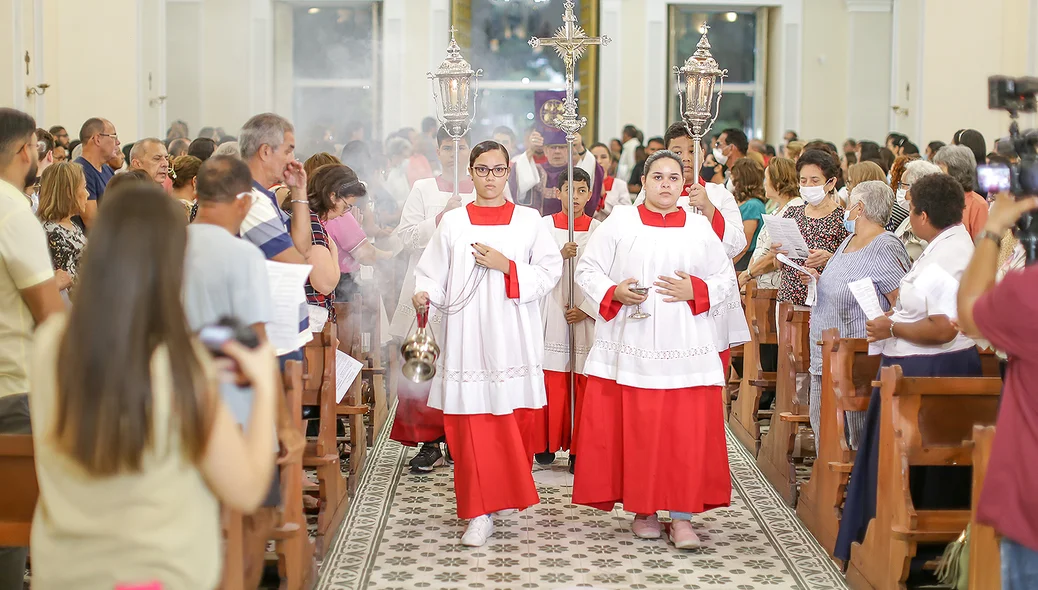 Missa aconteceu na Catedral Metropolitana de Nossa Senhora das Dores