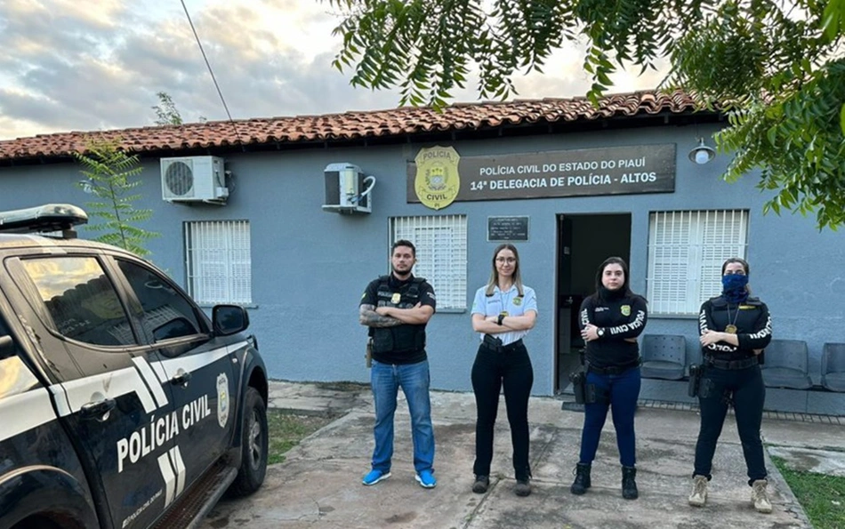 Polícia prende acusado de estuprar dois filhos e enteada no Piauí