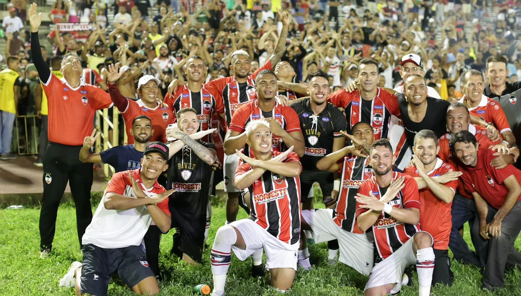 River comemora vitória no Campeonato Piauiense 2023