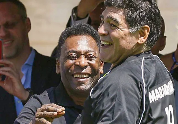 Pelé e Maradona