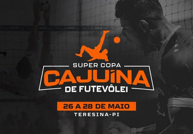Supercopa Cajuína de Futevôlei acontecerá nos dias 26, 27 e 28 de maio