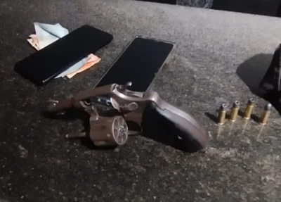 Homem é preso com arma de fogo e munição em bar em Campo Maior