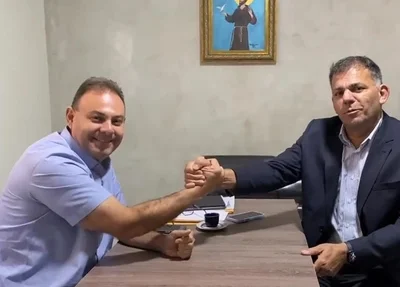 Jeová Alencar e coronel Carlos Augusto firmam parceria entre Sejus e SAAD Sul