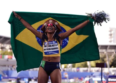 A piauiense Antônia Keyla da Silva, foi vice-campeã na categoria dos 1500m para deficientes intelectuais