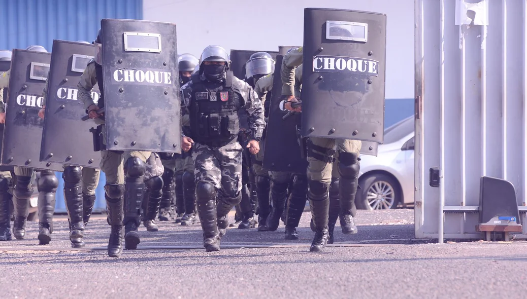 Polícia Militar forma policiais para a tropa de choque do Piauí