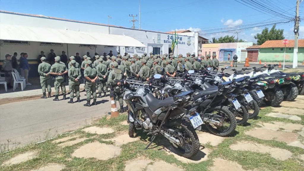 Policiais miltares recém-formados são lotados na cidade de Luís Correia