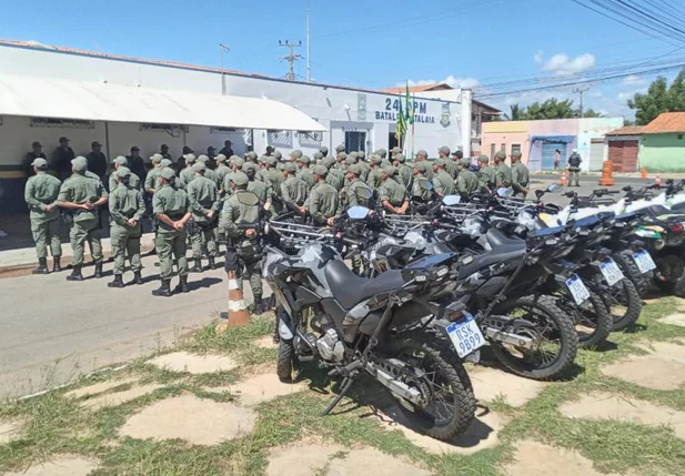 Policiais miltares recém-formados são lotados na cidade de Luís Correia