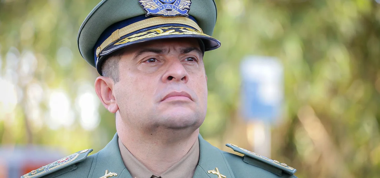 Comandante da PM-PI, Coronel Scheiwann Lopes