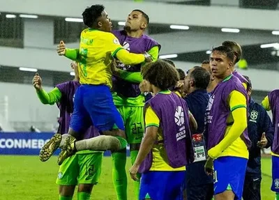 Brasil venceu a Venezuela por 2 a 1