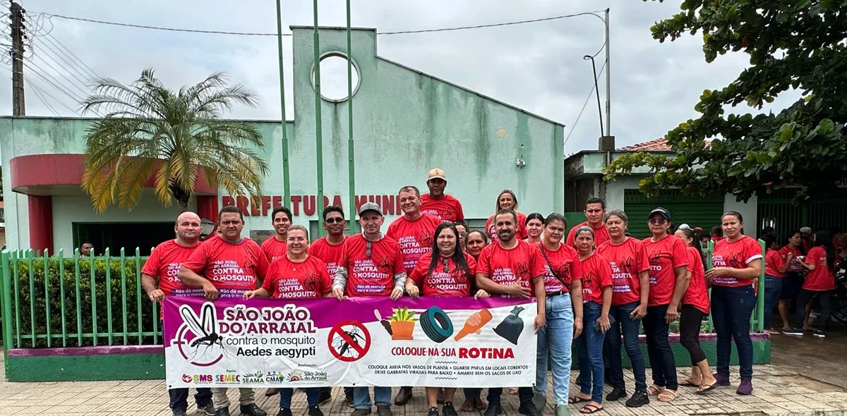Prefeitura de São João do Arraial faz campanha de combate à Dengue