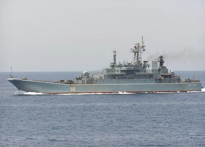 Ucrânia afirma que afundou o navio militar da Rússia no Mar Negro