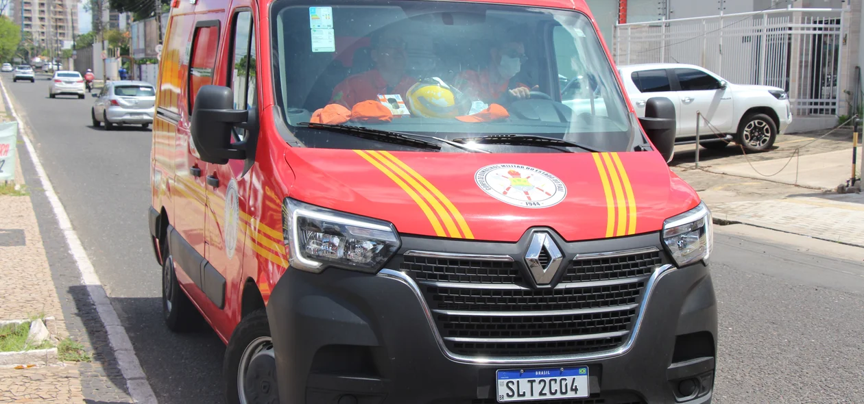 Ambulância do corpo de bombeiros de Teresina