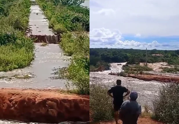 Barragem rompe em Massapê do Piauí