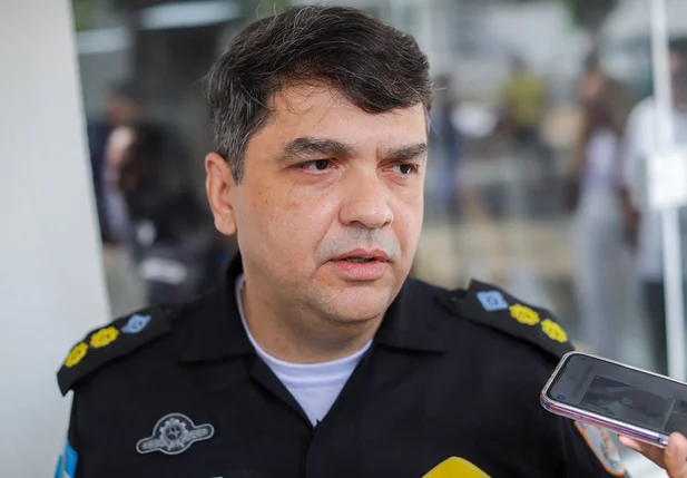 O tenente-coronel Sena, diretor-geral de Tecnologia da Secretaria de Segurança Pública do Rio de Janeiro