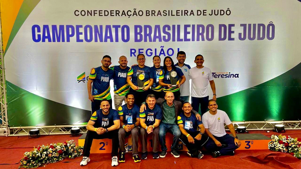 Seleção Piauiense de Judô se sagra campeã no campeonato brasileiro