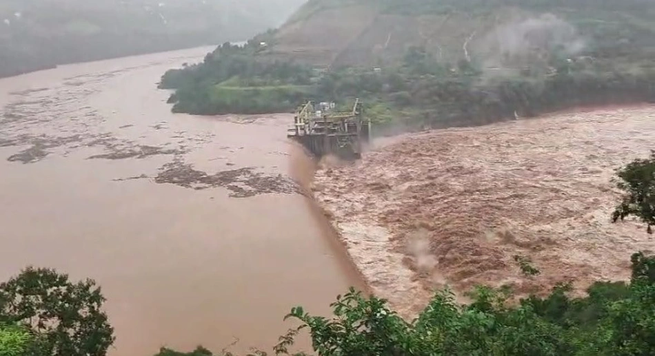 Barragem rompeu no Rio Grande do Sul