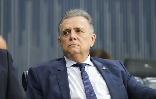Deputado federal Flávio Nogueira (PT) durante a solenidade