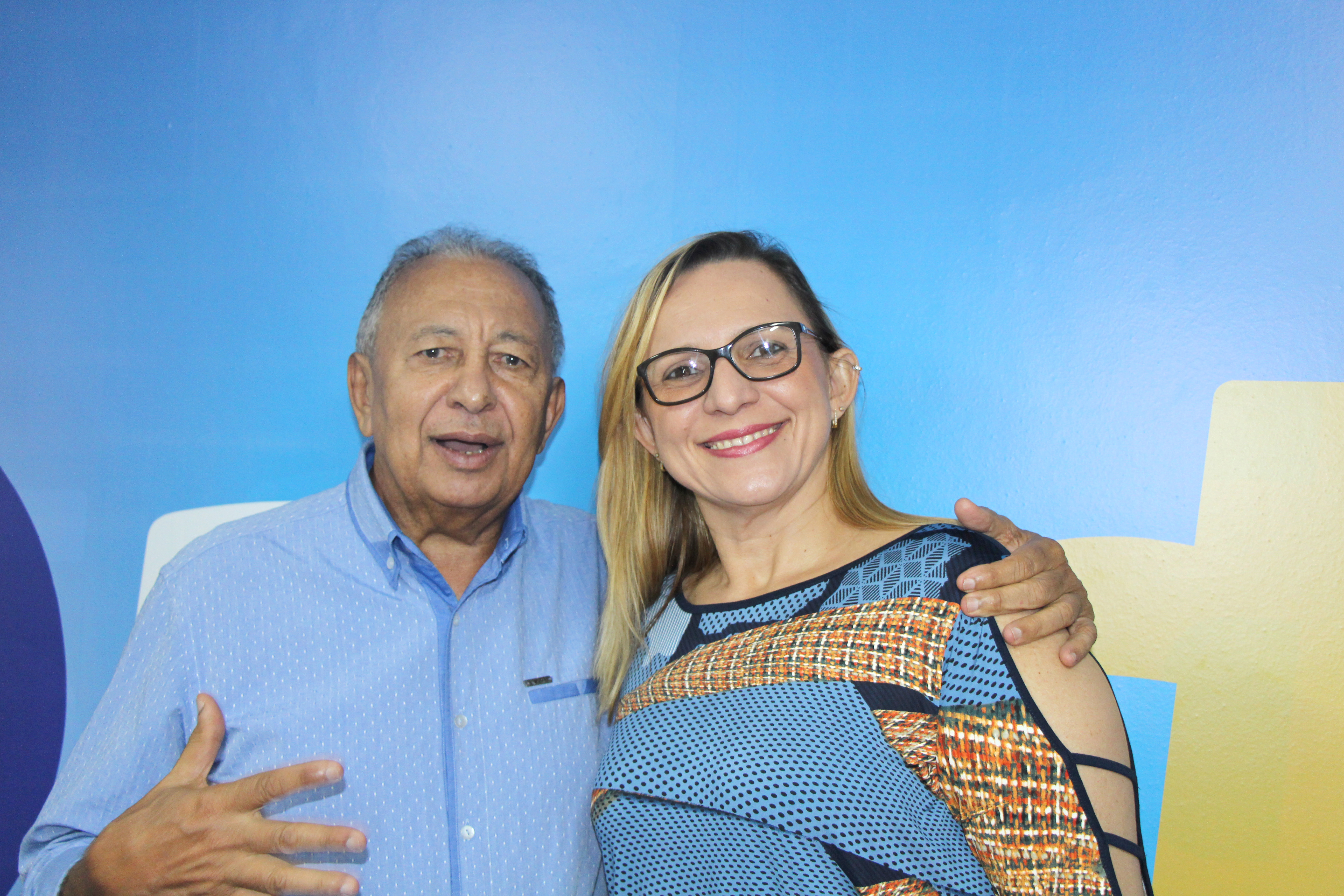 Dr.Pessoa e Júlia Beatriz