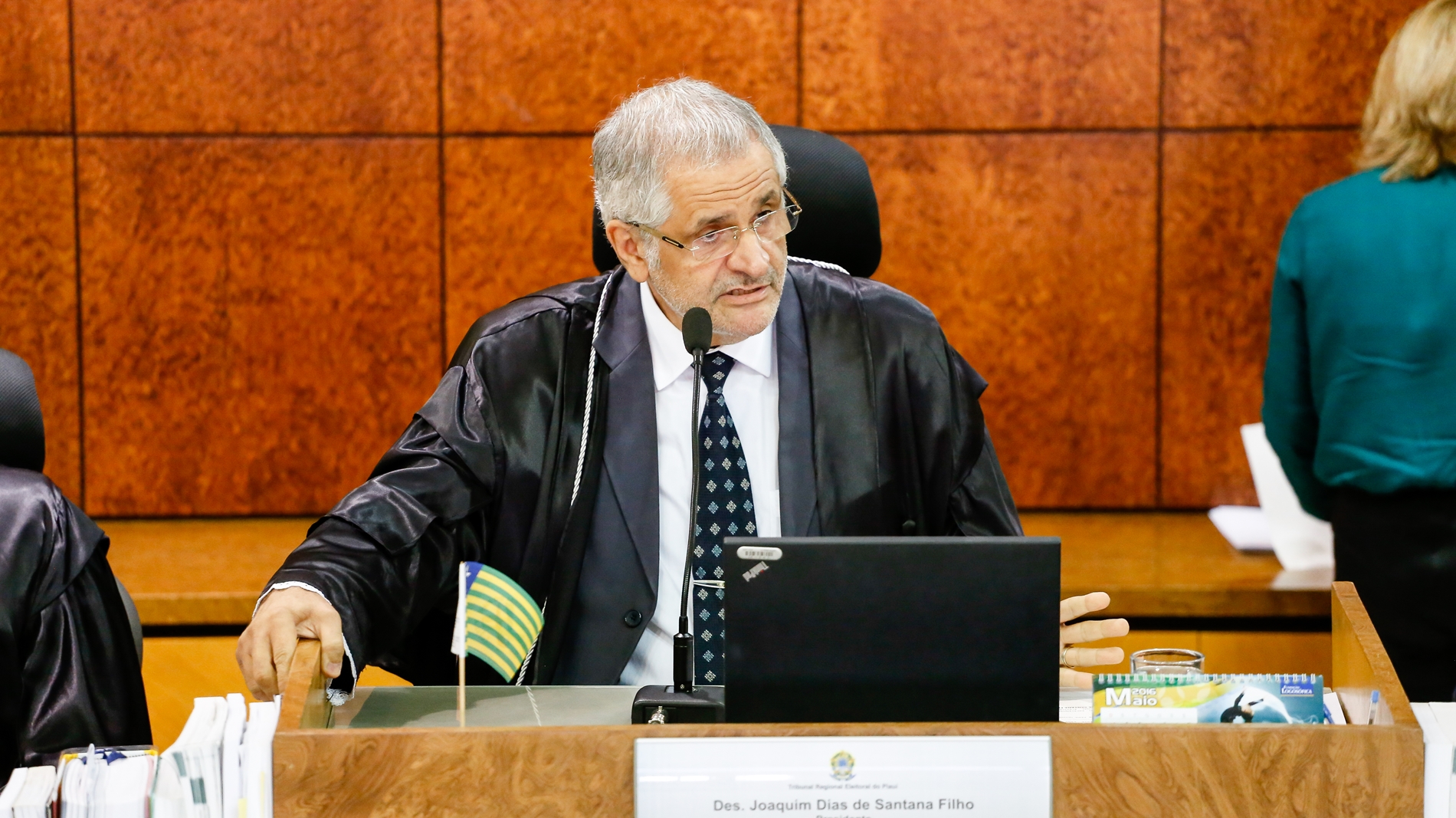Joaquim santana, Presidente do Tribunal Regional Eleitoral
