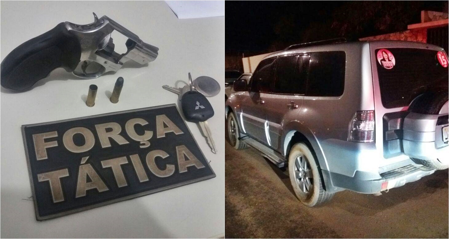 Arma foi encontrada no carro do cantor Mariozan Rocha 