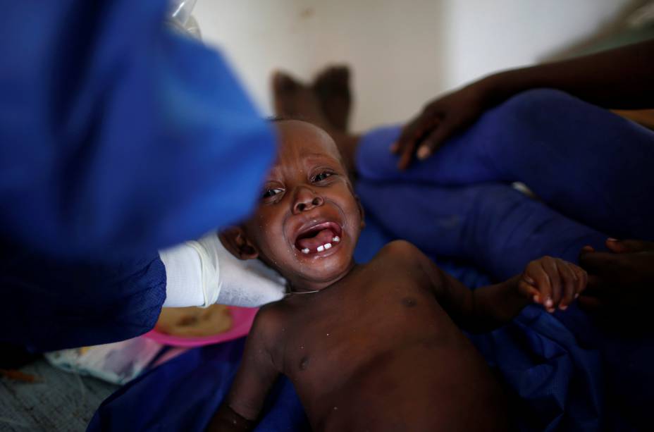 Haiti sofre com a cólera