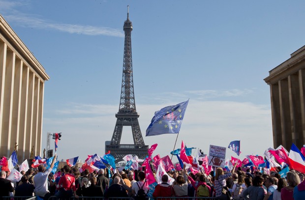 Ato contra união gay na França