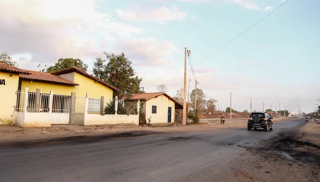 Casas poderão ser demolidas com o andamento das obras da pavimentação na Santa Maria da Codipi