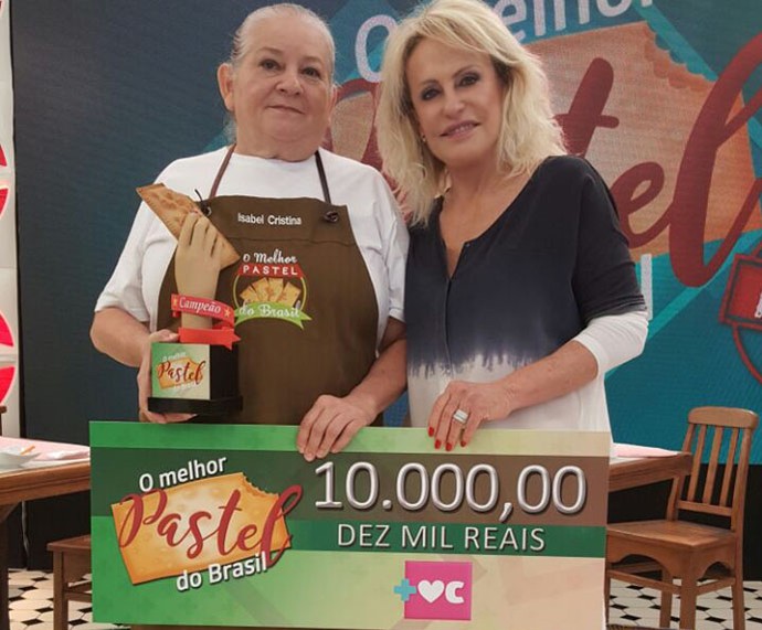 Isabel Ribeiro vence o prêmio de Melhor Pastel do Brasil