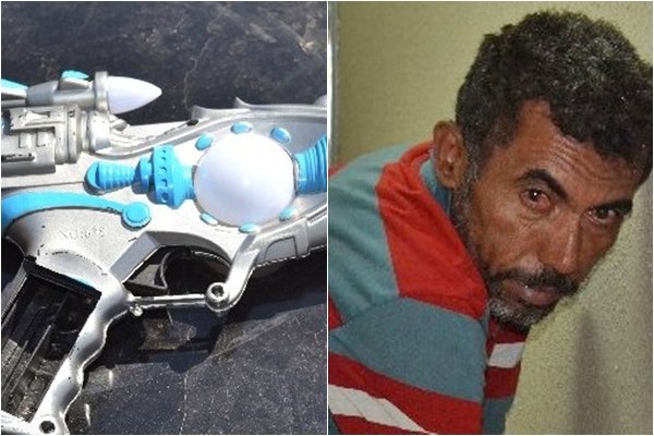Assaltante é preso com arma de brinquedo na região de Picos - GP1