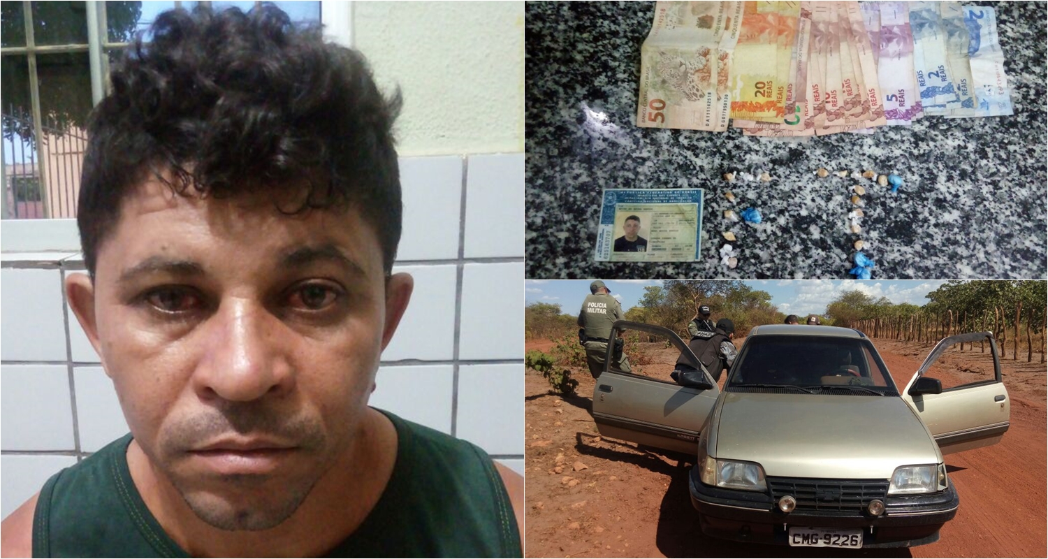 Homem preso por tráfico de drogas no Centro-Norte do Piauí