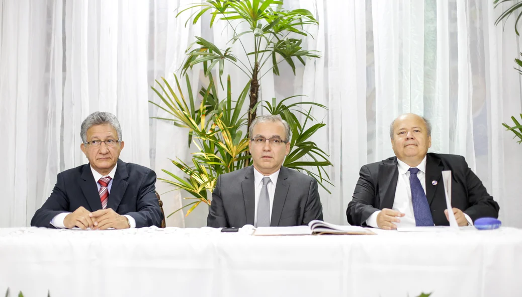 Luiz Júnior, Firmino Filho e Charles da Silveira