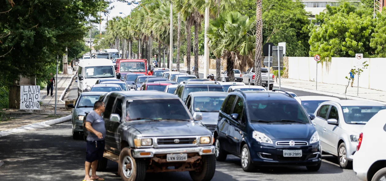 Congestionamento na Maranhão 