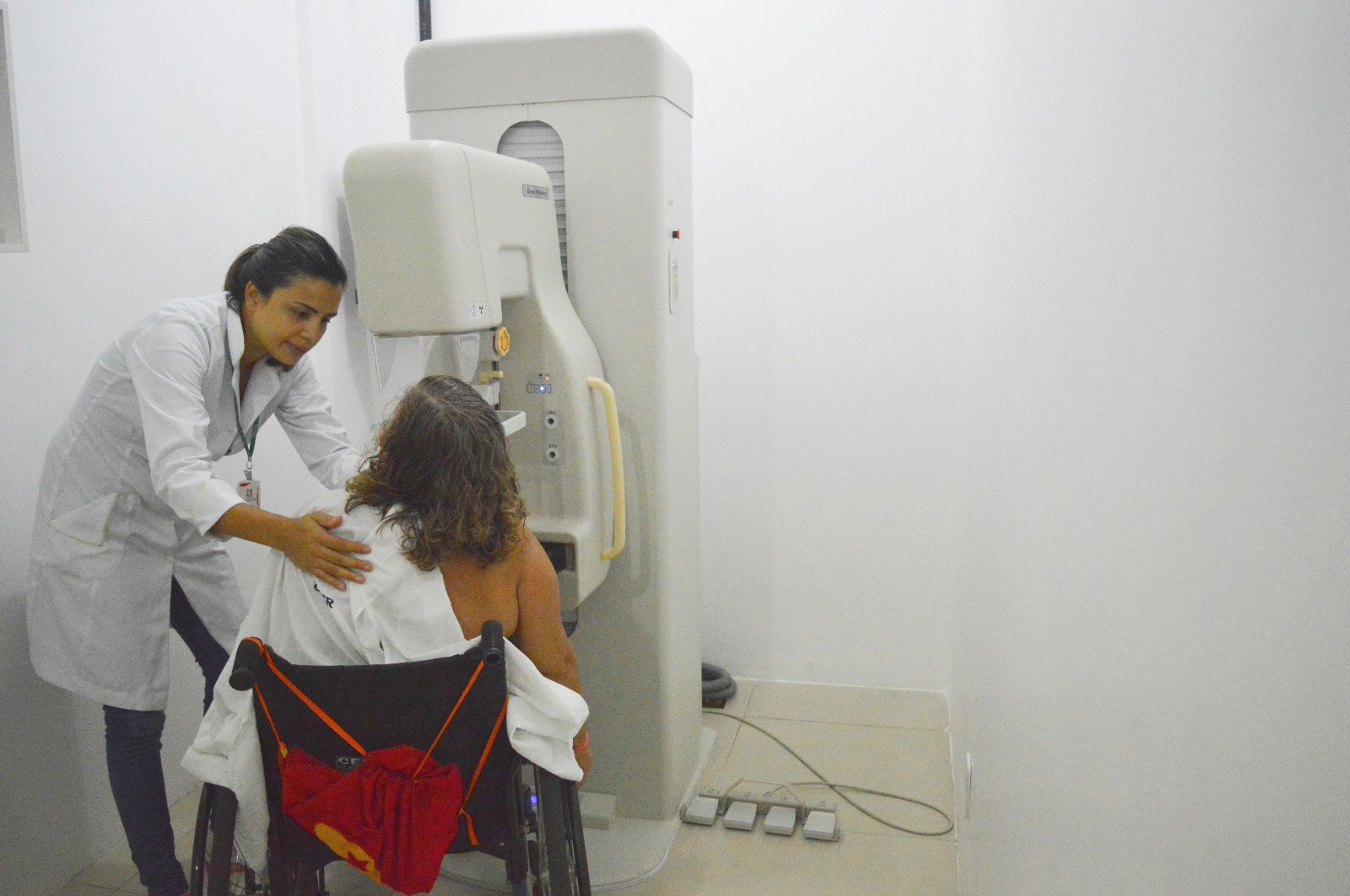 Ceir oferece mamografia adaptada para pacientes com deficiência