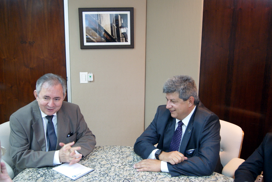 Zé Filho viaja a Brasília para reunião com o presidente do Conselho Nacional do SESI