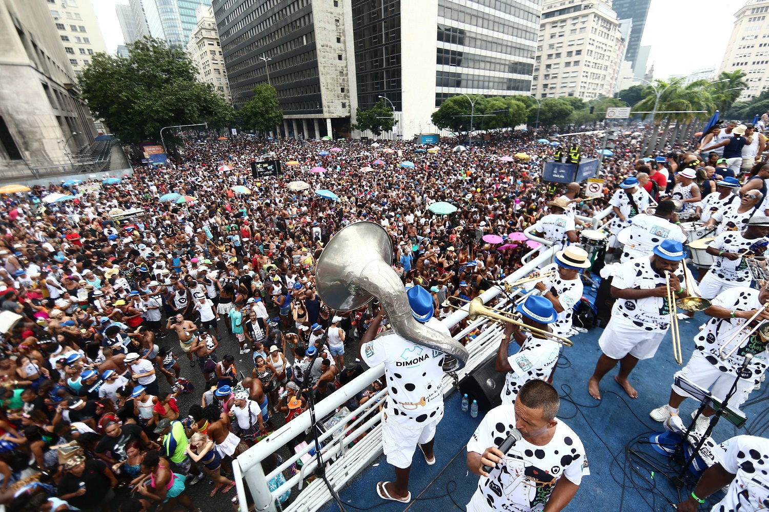 Bloco Cordão da Bola Preta no Rio de Janeiro
