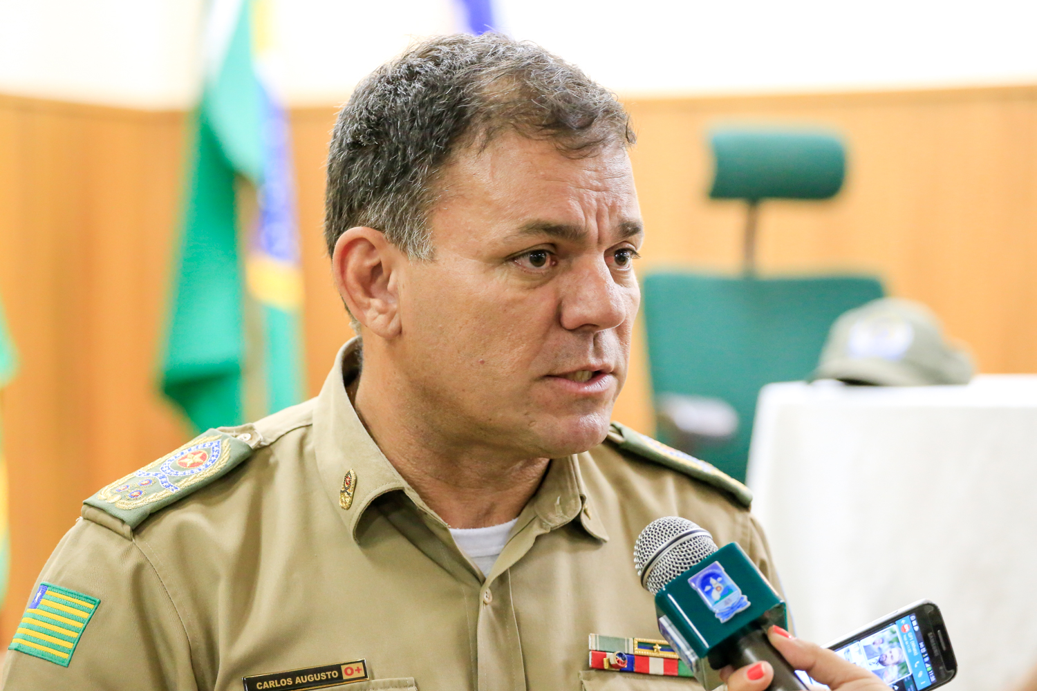 Comandante Geral da Polícia Militar do Piauí, Carlos Augusto