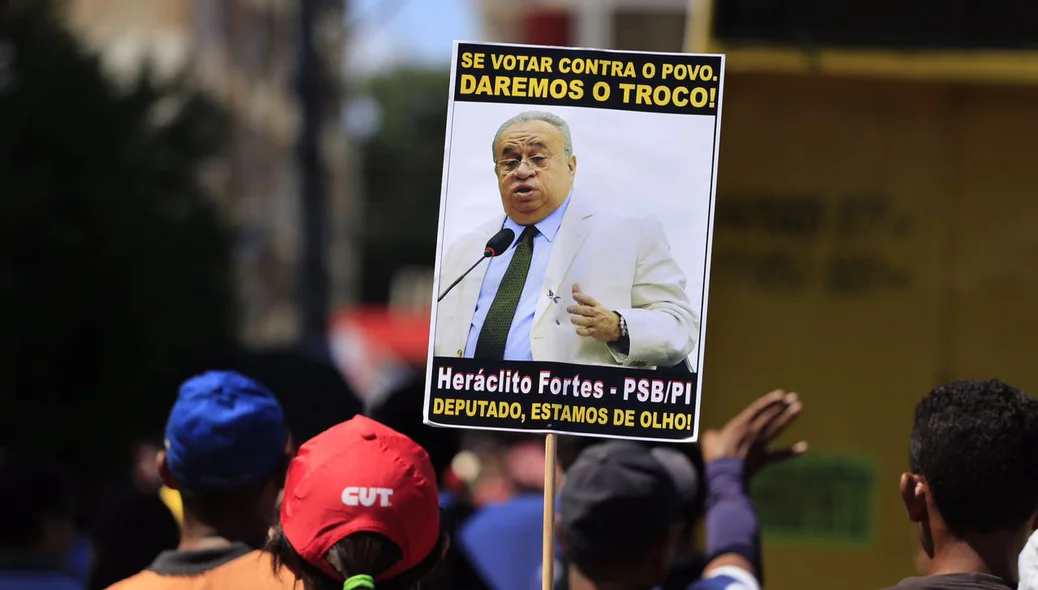 O deputado Heráclito Fortes votou a favor da reforma trabalhista