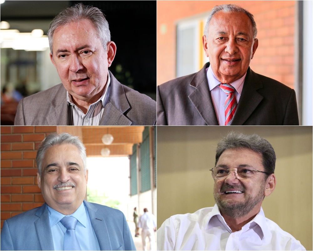 Chapa da oposição: João Henrique, Dr. Pessoa, Robert Rios e Wilson Martins 