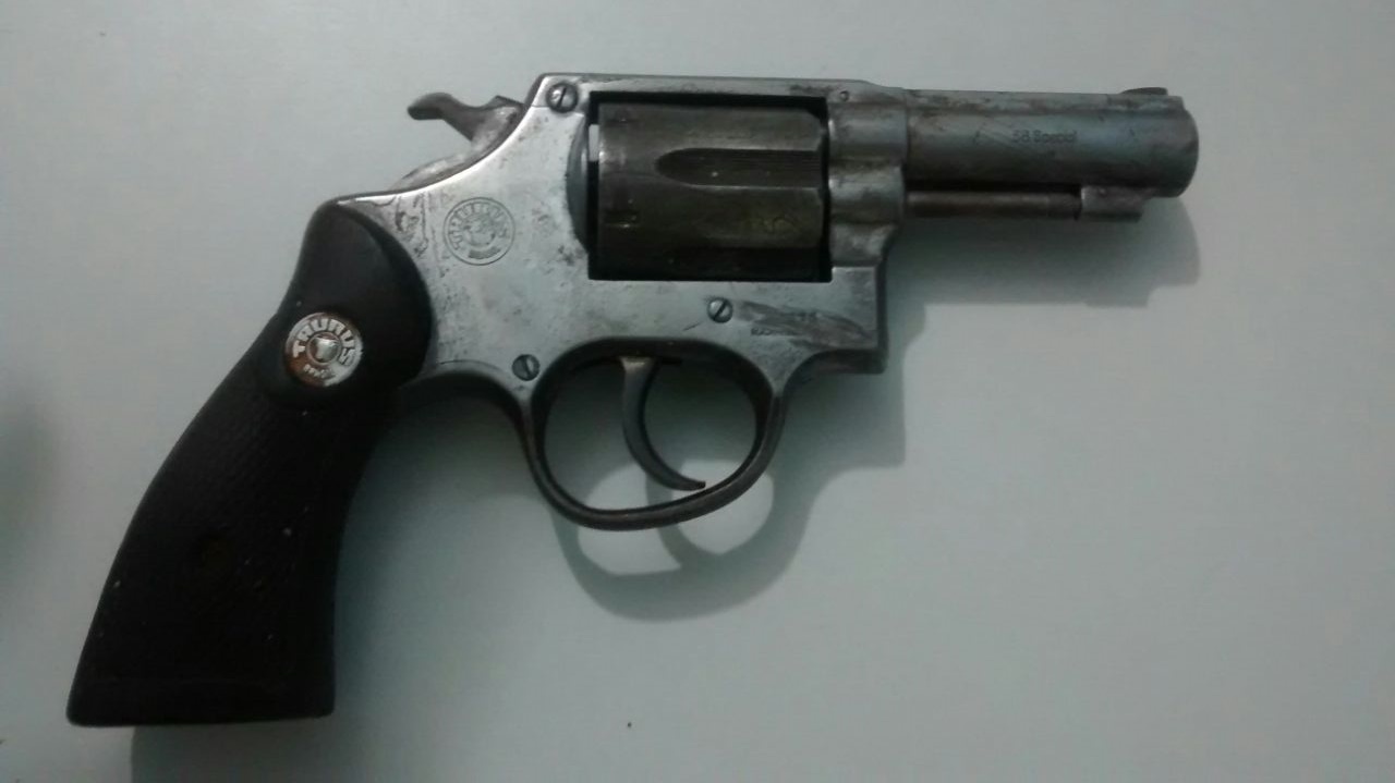 Arma de fogo utilizada no crime