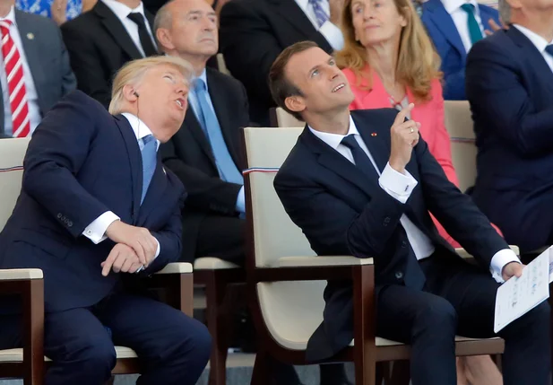 Trump e Macron