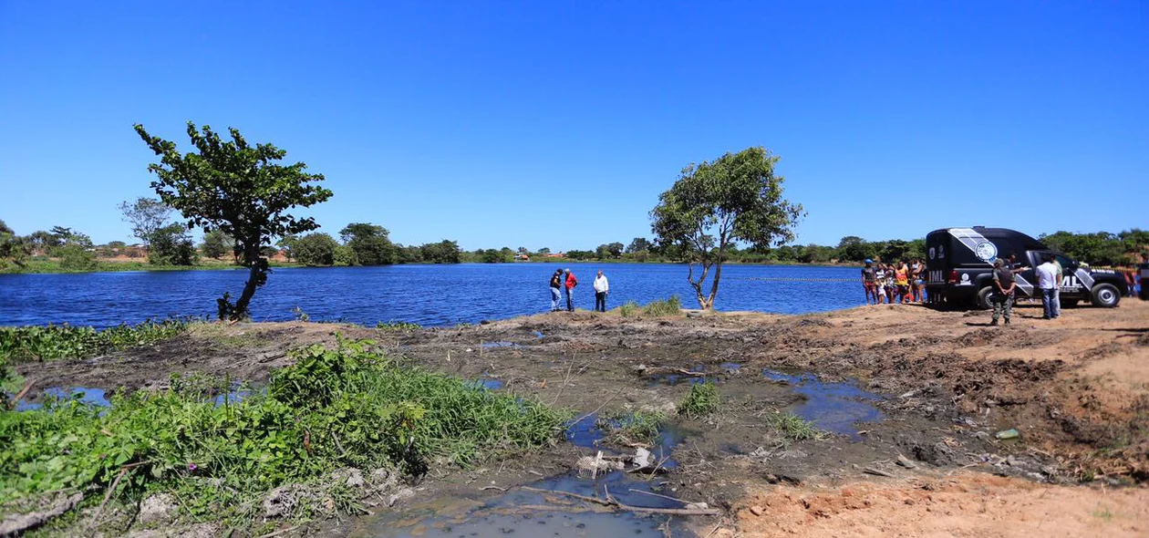 Corpo encontrado em lagoa na região do Mocambinho
